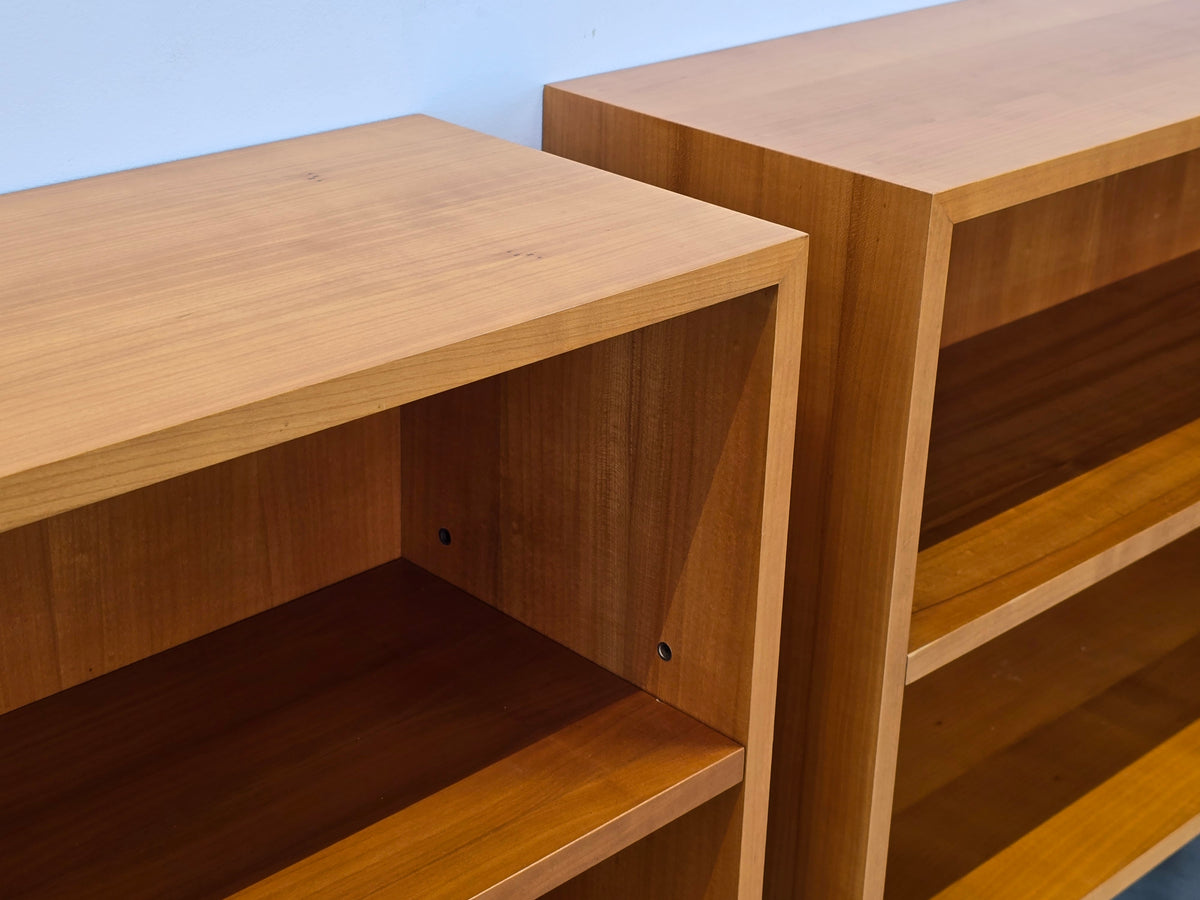 MID CENTURY REGAL Holz Kirschbaum Sideboard Bücher Büro Vintage