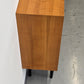 MID CENTURY REGAL Holz Kirschbaum Sideboard Bücher Büro Vintage