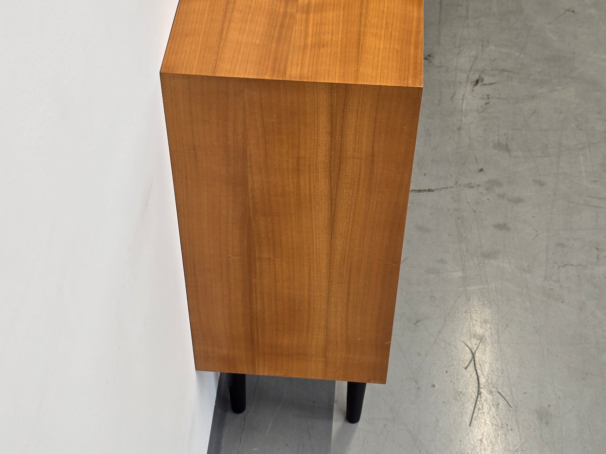 MID CENTURY REGAL Holz Kirschbaum Sideboard Bücher Büro Vintage
