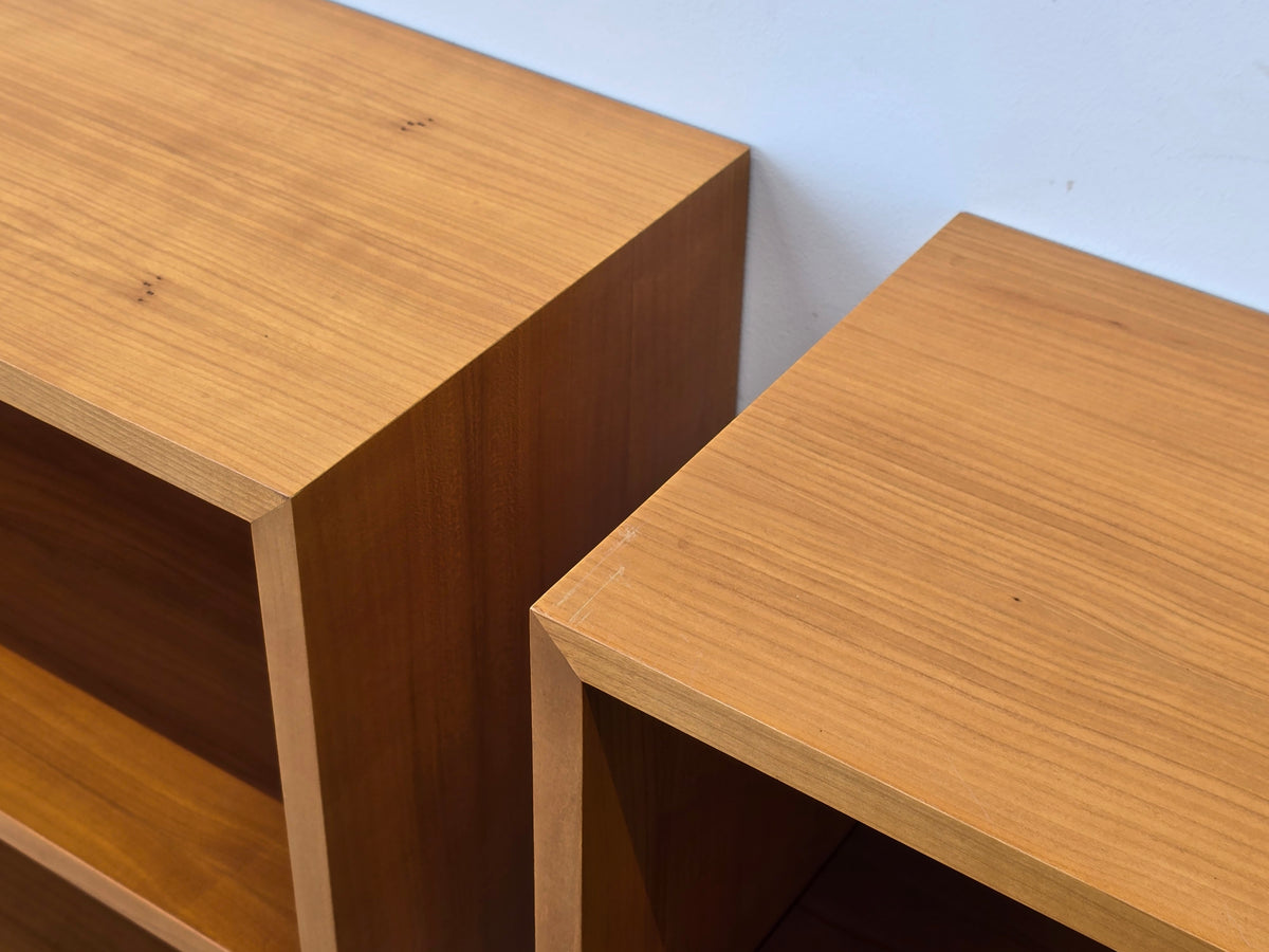MID CENTURY REGAL Holz Kirschbaum Sideboard Bücher Büro Vintage