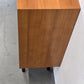 MID CENTURY REGAL Holz Kirschbaum Sideboard Bücher Büro Vintage