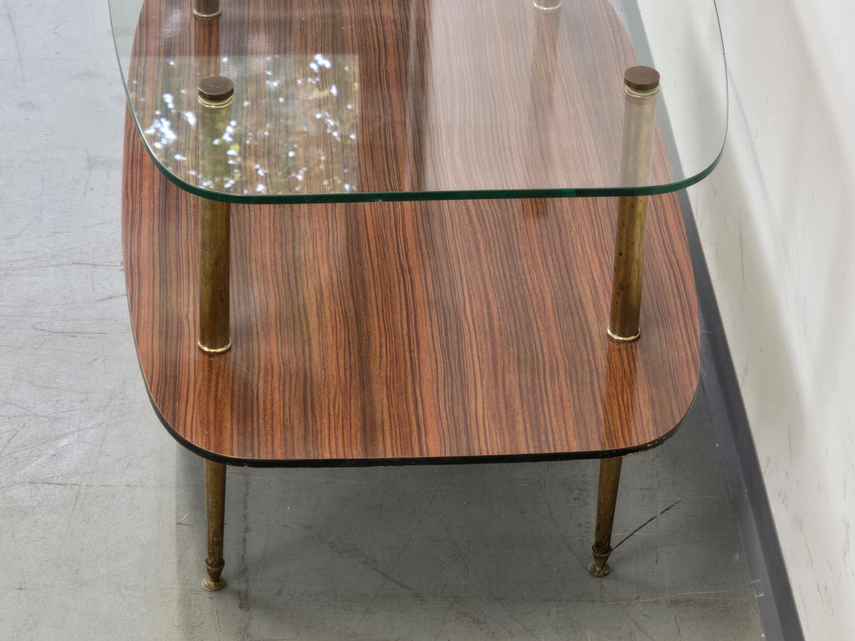 MID CENTURY COUCHTISCH 1950er Vintage Sofa Wohnzimmer Tisch Retro