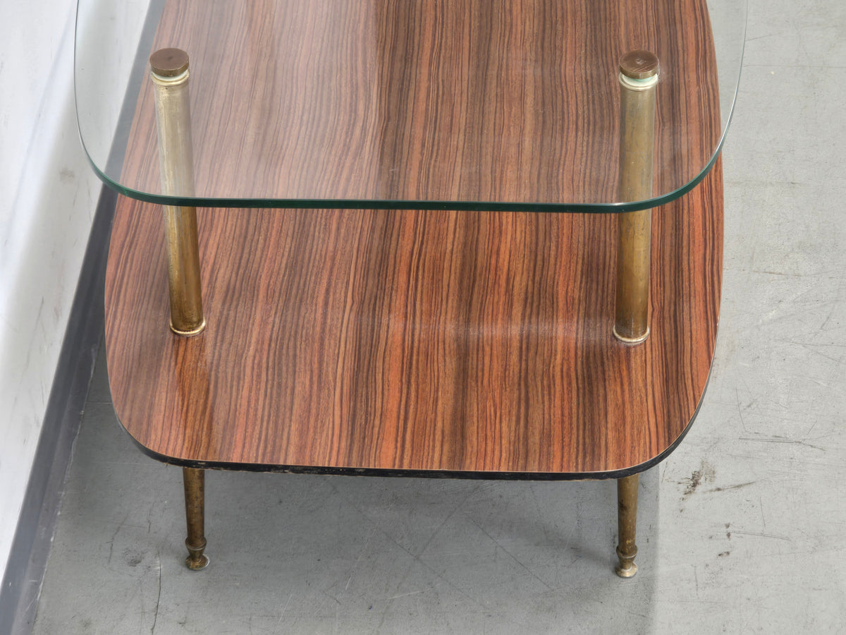 MID CENTURY COUCHTISCH 1950er Vintage Sofa Wohnzimmer Tisch Retro