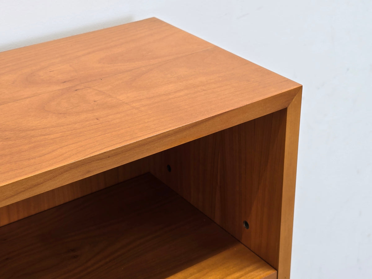 MID CENTURY REGAL Holz Kirschbaum Sideboard Bücher Büro Vintage