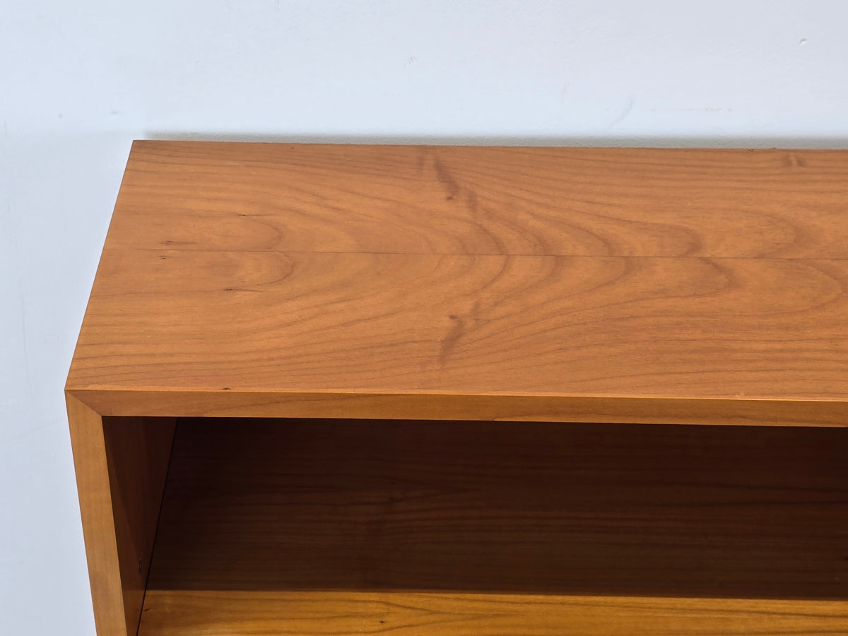 MID CENTURY REGAL Holz Kirschbaum Sideboard Bücher Büro Vintage