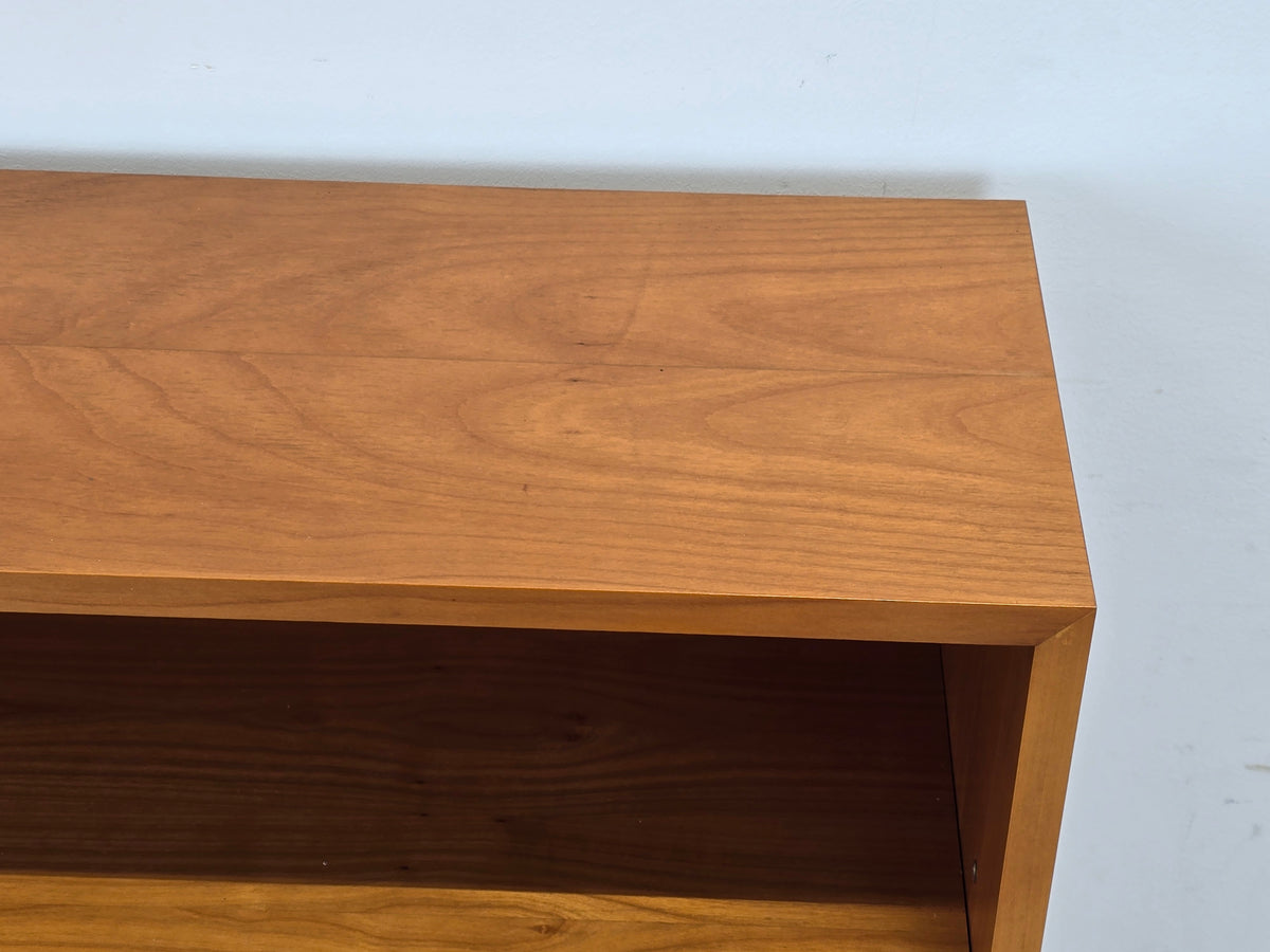 MID CENTURY REGAL Holz Kirschbaum Sideboard Bücher Büro Vintage