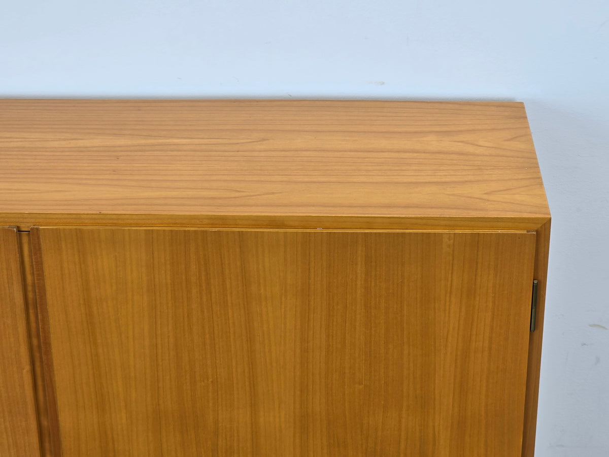 MID CENTURY KOMMODE Kirschbaum Sideboard Vintage Holz Retro 60s