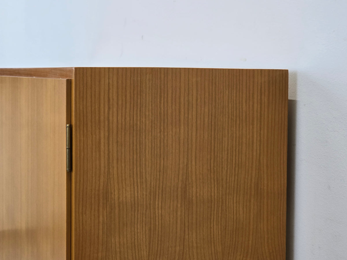 MID CENTURY KOMMODE Kirschbaum Sideboard Vintage Holz Retro 60s