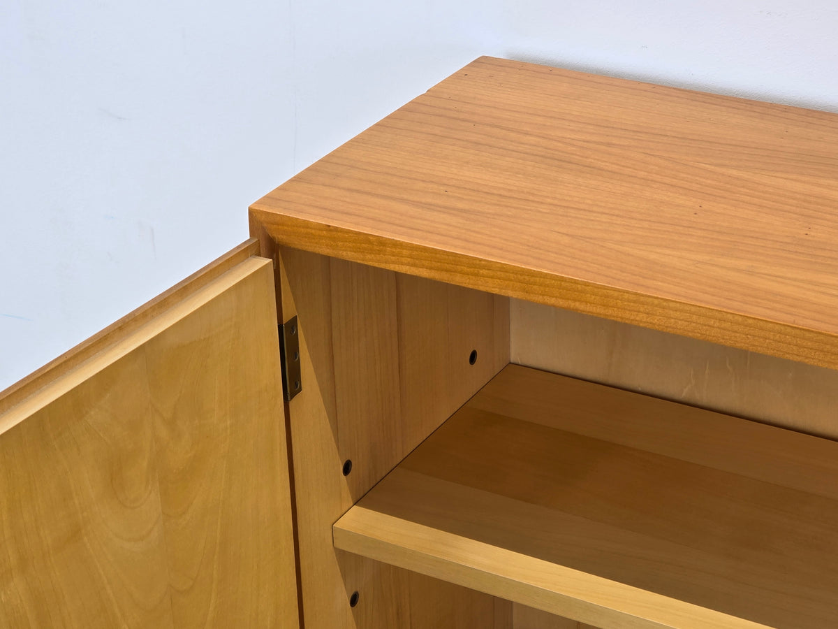 MID CENTURY KOMMODE Kirschbaum Sideboard Vintage Holz Retro 60s