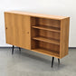 MID CENTURY SIDEBOARD Highboard Kommode Vintage Schiebetür 60s 1960er