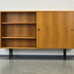 MID CENTURY SIDEBOARD Highboard Kommode Vintage Schiebetür 60s 1960er