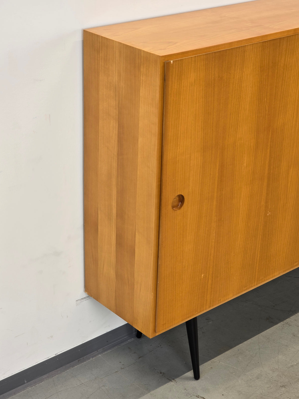 MID CENTURY SIDEBOARD Highboard Kommode Vintage Schiebetür 60s 1960er
