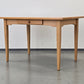 VOLLHOLZ TISCH Esstisch massiv Holz Vintage Schublade Schreibtisch