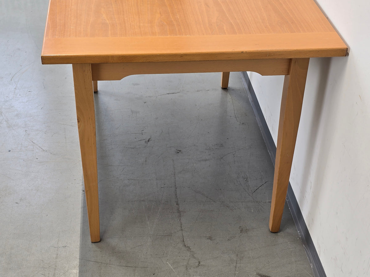 VOLLHOLZ TISCH Esstisch massiv Holz Vintage Schublade Schreibtisch