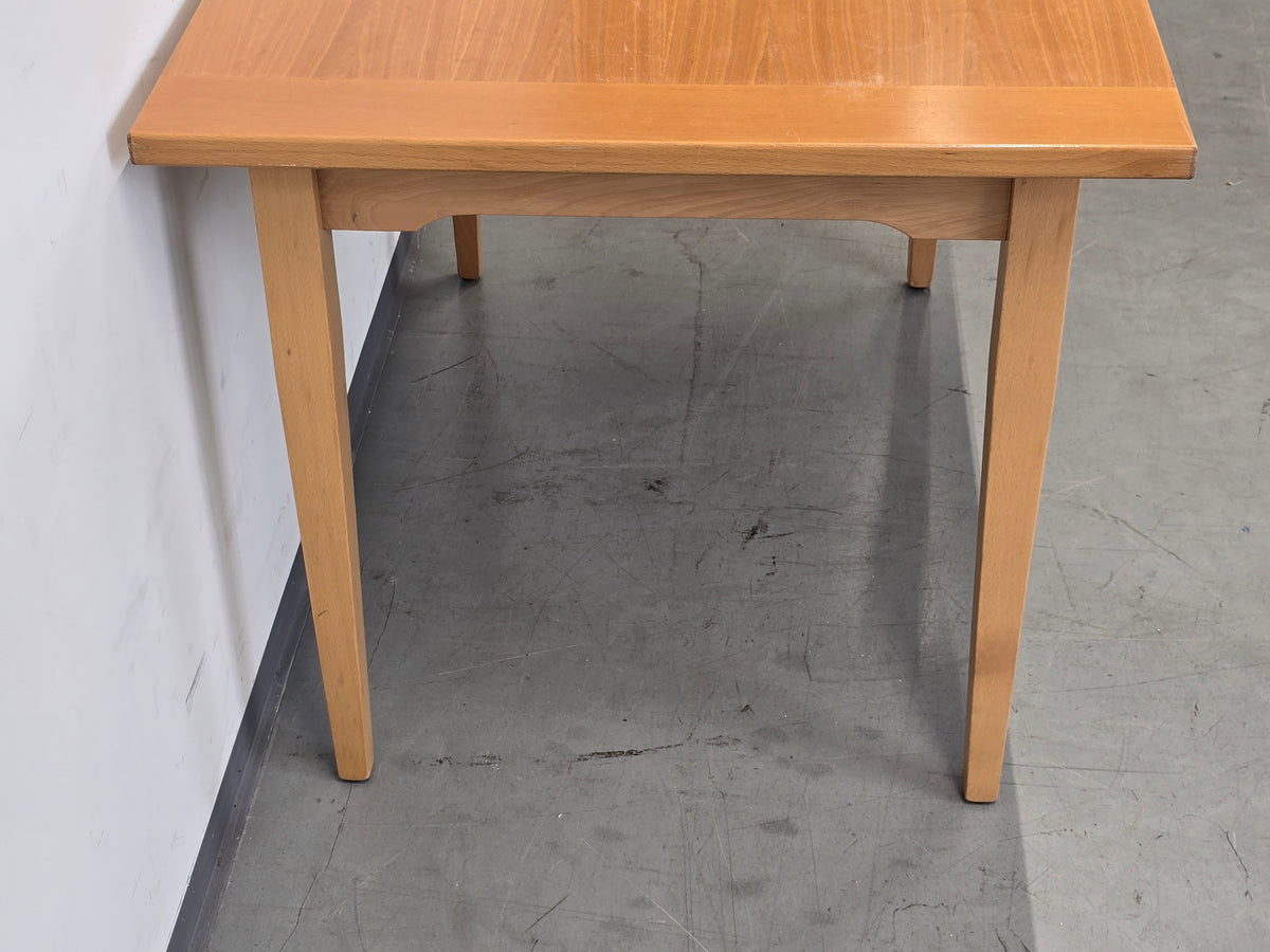 VOLLHOLZ TISCH Esstisch massiv Holz Vintage Schublade Schreibtisch