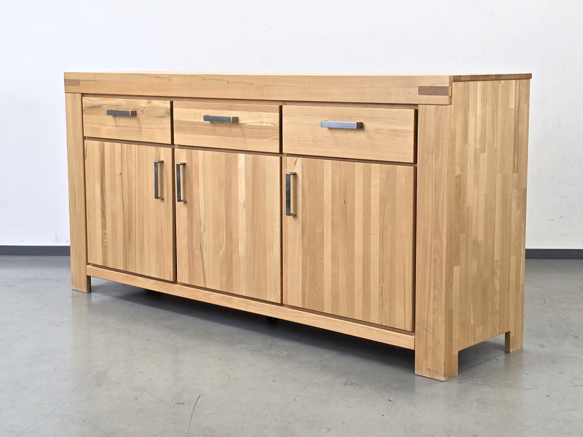 MASSIVHOLZ SIDEBOARD Buche Holz Kommode Vollholz Landhaus Edel