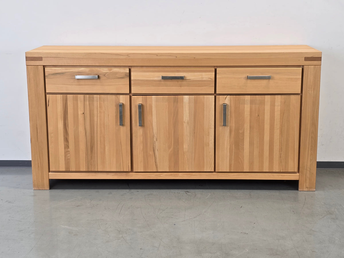 MASSIVHOLZ SIDEBOARD Buche Holz Kommode Vollholz Landhaus Edel
