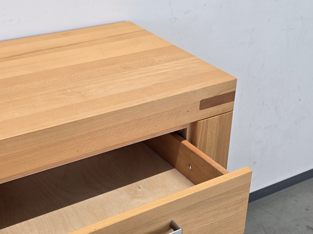 MASSIVHOLZ SIDEBOARD Buche Holz Kommode Vollholz Landhaus Edel