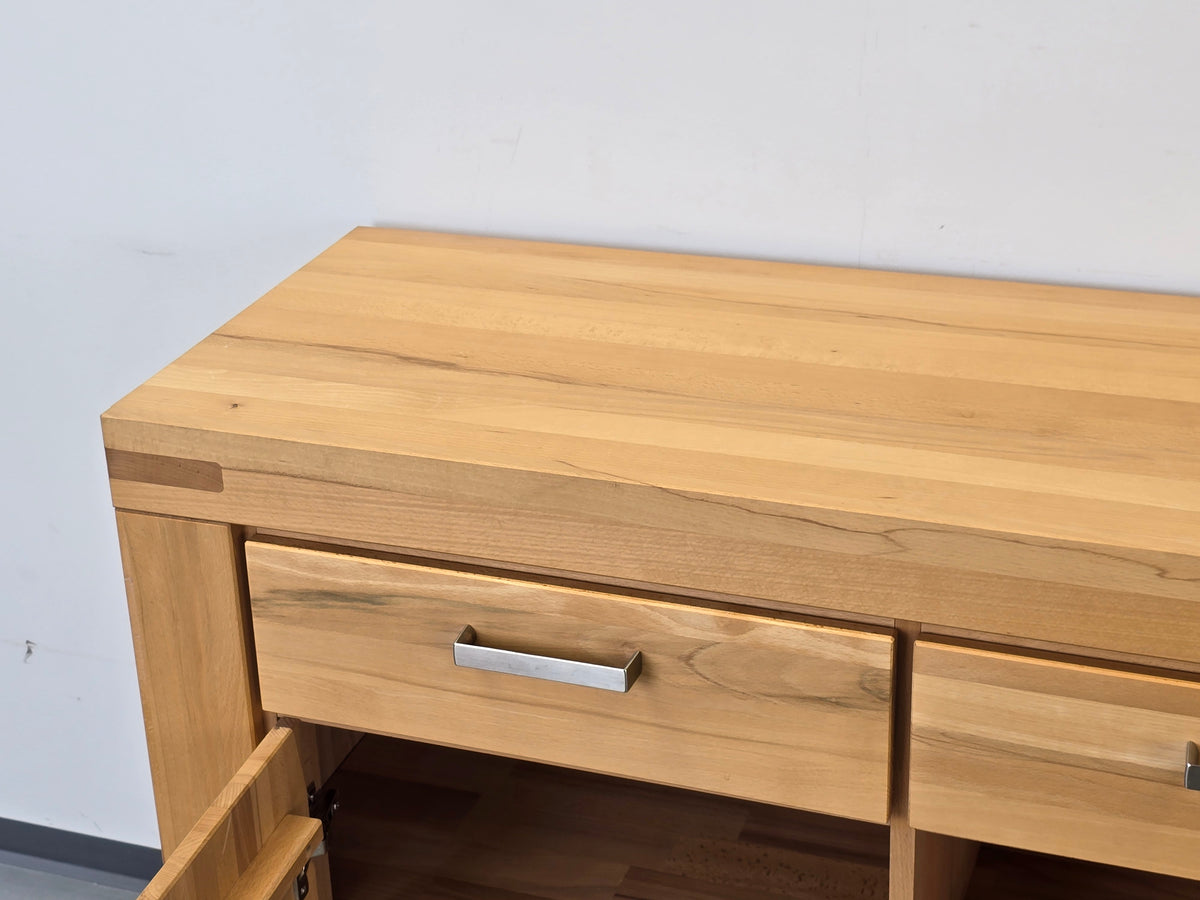 MASSIVHOLZ SIDEBOARD Buche Holz Kommode Vollholz Landhaus Edel