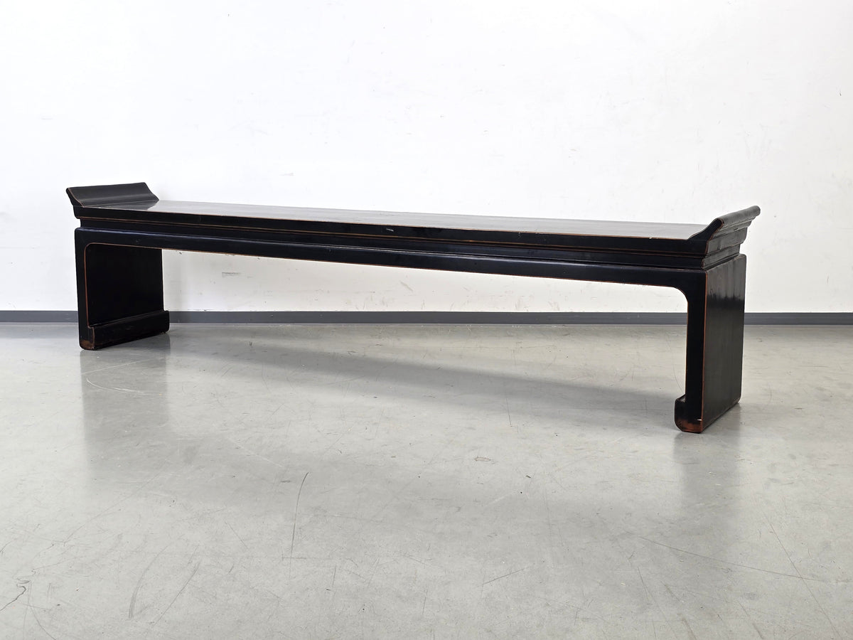 ANTIK LOWBOARD China Bank Holz Sitzbank Board Sideboard Vintage