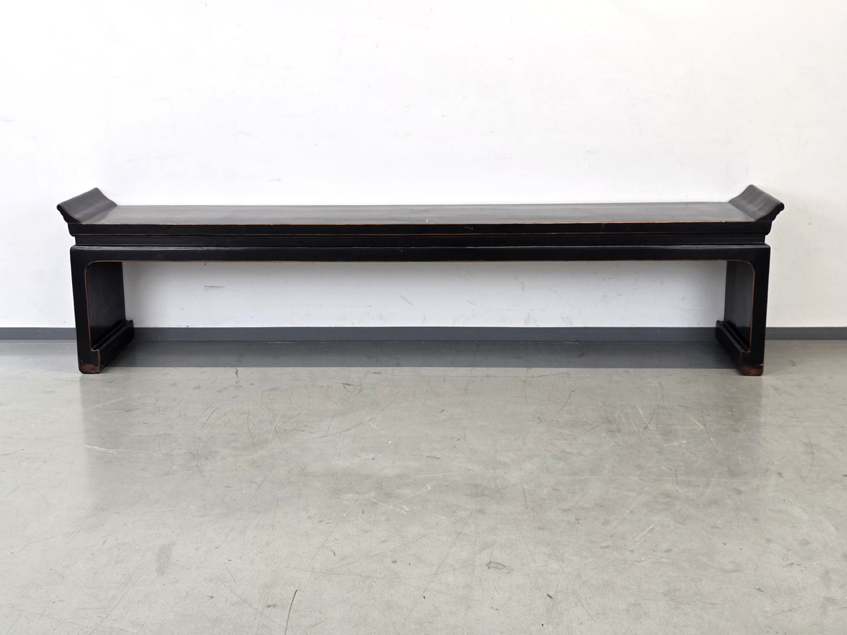 ANTIK LOWBOARD China Bank Holz Sitzbank Board Sideboard Vintage