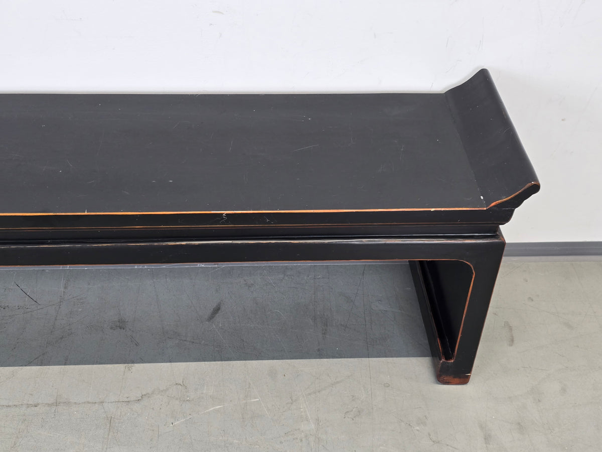 ANTIK LOWBOARD China Bank Holz Sitzbank Board Sideboard Vintage