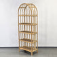 MID CENTURY REGAL Vintage Bücher Rattan Boho 1960er Bücherregal