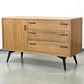 MID CENTURY SIDEBOARD Vintage Kommode Holz Nussbaum Tv Board