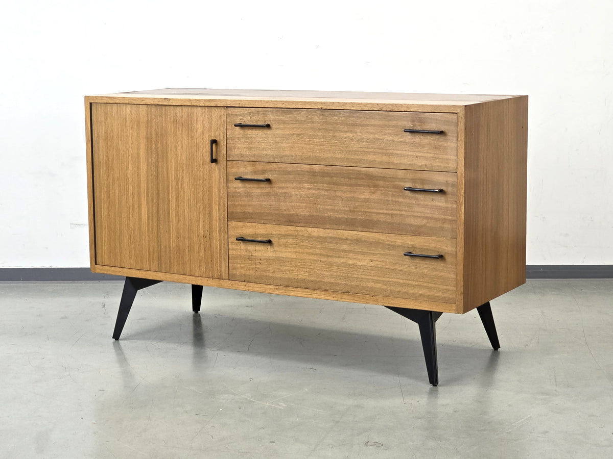 MID CENTURY SIDEBOARD Vintage Kommode Holz Nussbaum Tv Board