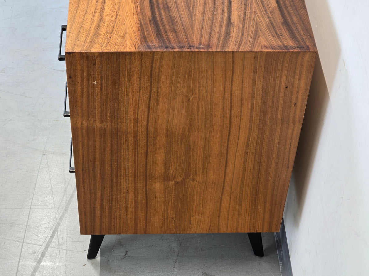 MID CENTURY SIDEBOARD Vintage Kommode Holz Nussbaum Tv Board