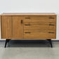VINTAGE SIDEBOARD Holz Tv Low Board Kommode 1960er Retro Nussbaum