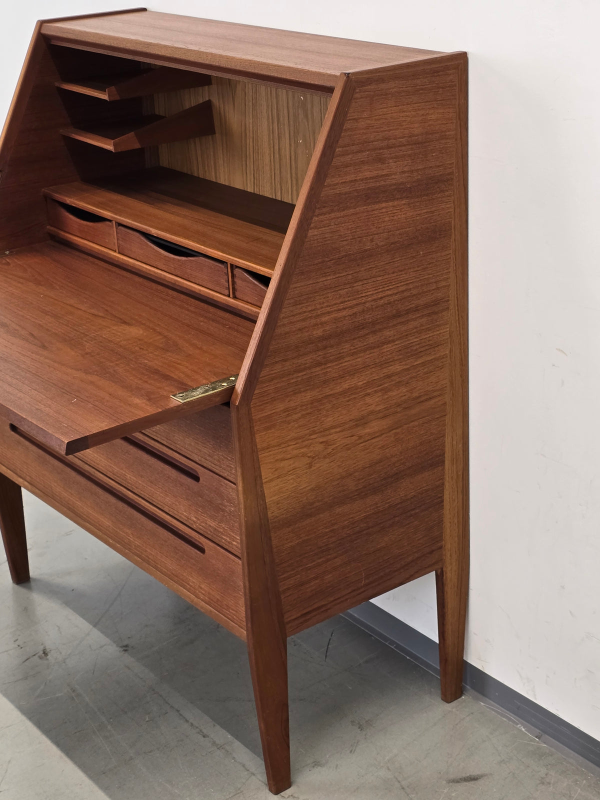 KAI KRISTIANSEN SEKRETÄR Kommode Holz Teak Danish Vintage 1960er