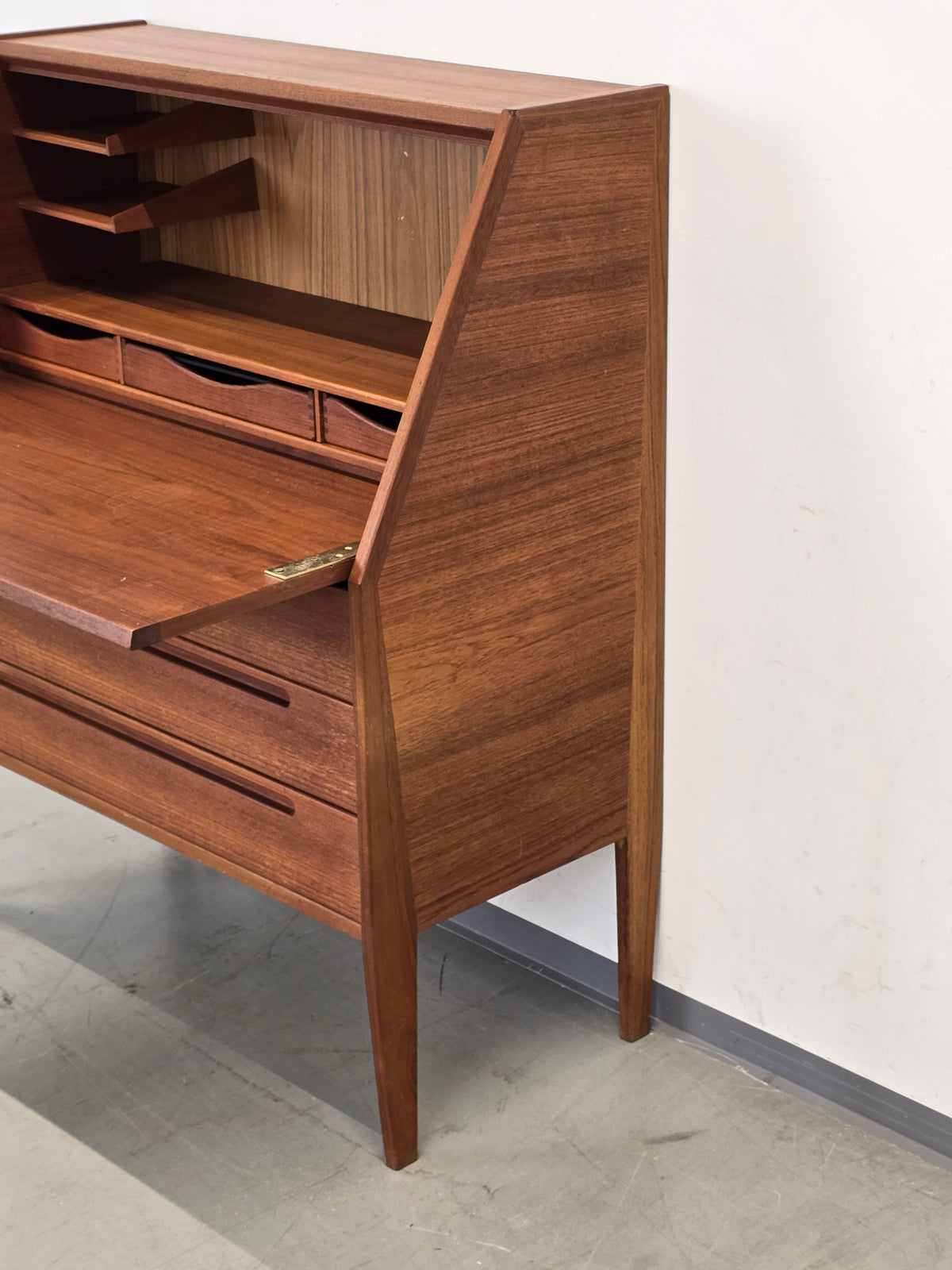 KAI KRISTIANSEN SEKRETÄR Kommode Holz Teak Danish Vintage 1960er
