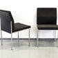 DESIGNER STUHL Chrom Vintage 70er Mid Century Bauhaus Stühle Retro Schwarz
