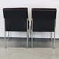 DESIGNER STUHL Chrom Vintage 70er Mid Century Bauhaus Stühle Retro Schwarz