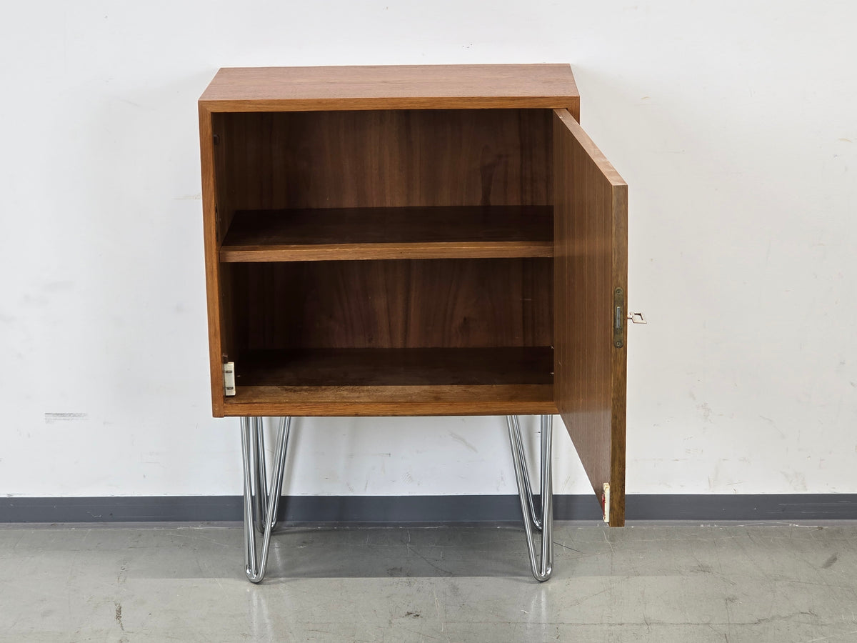 MID CENTURY Teak Kommode Schrank Hairpin Legs Vintage 60er Retro