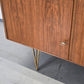 MID CENTURY Sideboard Nussbaum Hairpin Legs Kommode 60er Retro