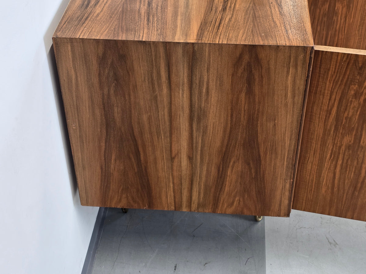 MID CENTURY Sideboard Nussbaum Hairpin Legs Kommode 60er Retro