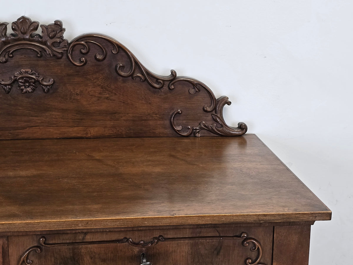 ANTIKE KOMMODE Anrichte Buffet Neorokoko Historismus Schrank Vintage