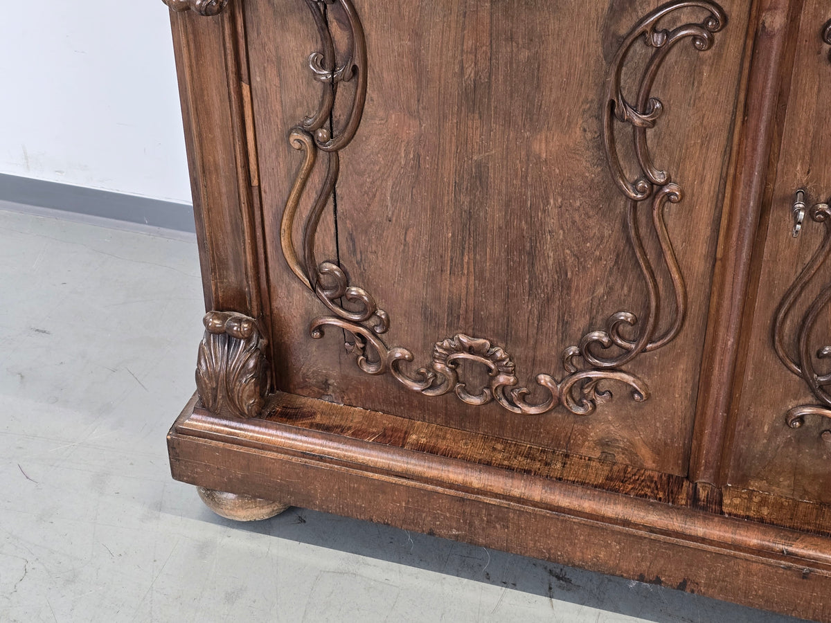 ANTIKE KOMMODE Anrichte Buffet Neorokoko Historismus Schrank Vintage