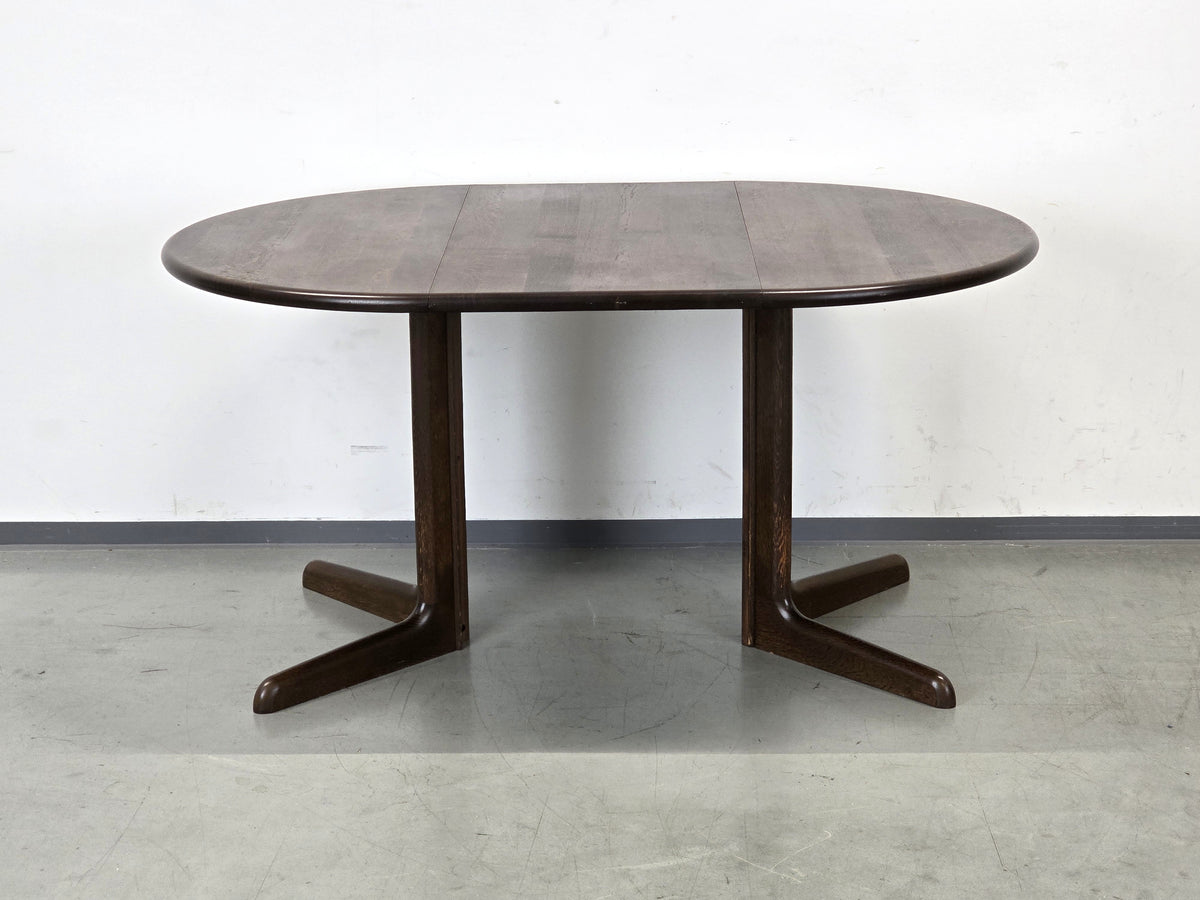 GUDME MØBELFABRIK Esstisch Ausziehbar Mid Century Dänisch Vintage 98cm