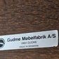 GUDME MØBELFABRIK Esstisch Ausziehbar Mid Century Dänisch Vintage 98cm