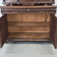 BUFFET SCHRANK Gründerzeit Antik Vitrine Kredenz Eiche Anrichte Vintage