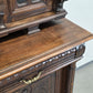 BUFFET SCHRANK Gründerzeit Antik Vitrine Kredenz Eiche Anrichte Vintage