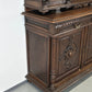 BUFFET SCHRANK Gründerzeit Antik Vitrine Kredenz Eiche Anrichte Vintage