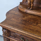 ANTIKE ANRICHTE Buffet Kredenz Neobarock Eiche Schrank Putti Kommode