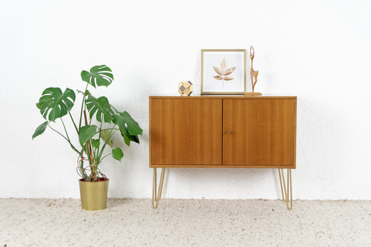 Mid Century Kommode Sideboard Franz Ehrlich Nuss Bauhaus