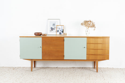 Sideboard Mid Century  Kommode Holz Vintage