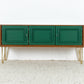 Vintage Sideboard Kommode Grün