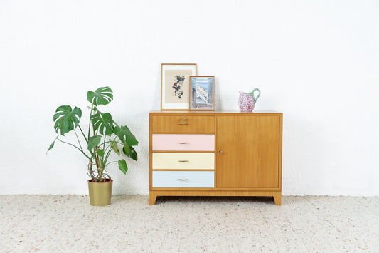 Vintage Sideboard Kommode Holz Schubladen Rüster